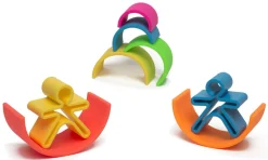 Regnbue I Silikone - Neon, 6 Dele