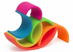 Regnbue I Silikone - Neon, 6 Dele