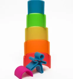 Regnbue I Silikone - Neon, 6 Dele