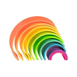 Regnbue I Silikone - Neon, 10 Dele