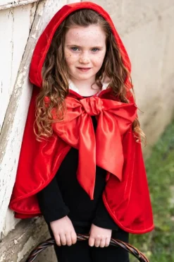 Rodhaettekappe Med Stor Slojfe, Str. 4-6 Ar