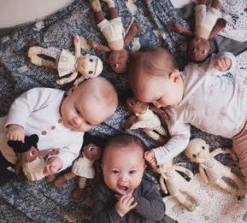 Rubens Ecobuds Mini Dukke, 23 Cm.