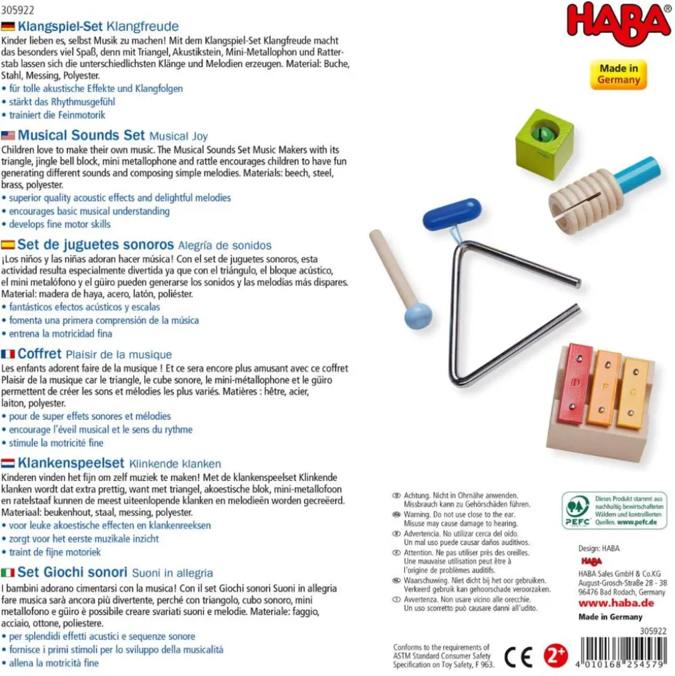 Rytmesaet Til De Yngste (Fra 2 Ar)