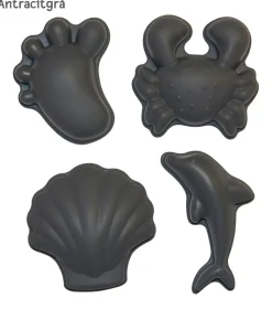 Sandforme I Silikone - Nordiske Farver, 4 Stk.