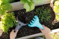 Sandleg - Skovl Og Rive, Gra/Bla