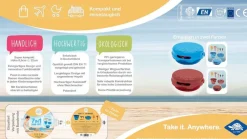 Sandleg - Spandsaet Med 7 Dele - Bla