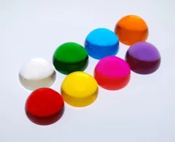 Sanse Halvkugler – Transparente, 8 Stk