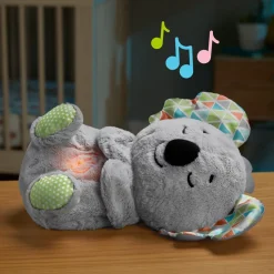 Sanse-Koala Med Andedraet, Lys Og Musik