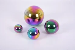 Sansekugler Af Stal - Regnbue, 4 Stk
