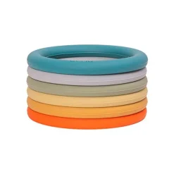 Sanseringe I Silikone - Natur, 6 Stk