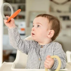 Sanseringe I Silikone - Natur, 6 Stk