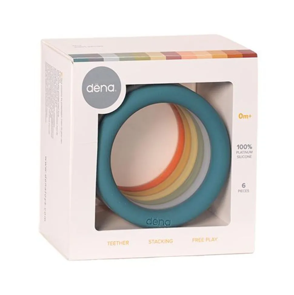 Sanseringe I Silikone - Natur, 6 Stk