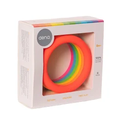 Sanseringe I Silikone - Neon, 6 Stk