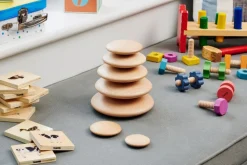 Sansesten Af Trae - Natur, 7 Stk