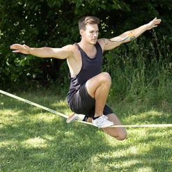Schildkrot Slackline - Inkl. Hjaelpeline