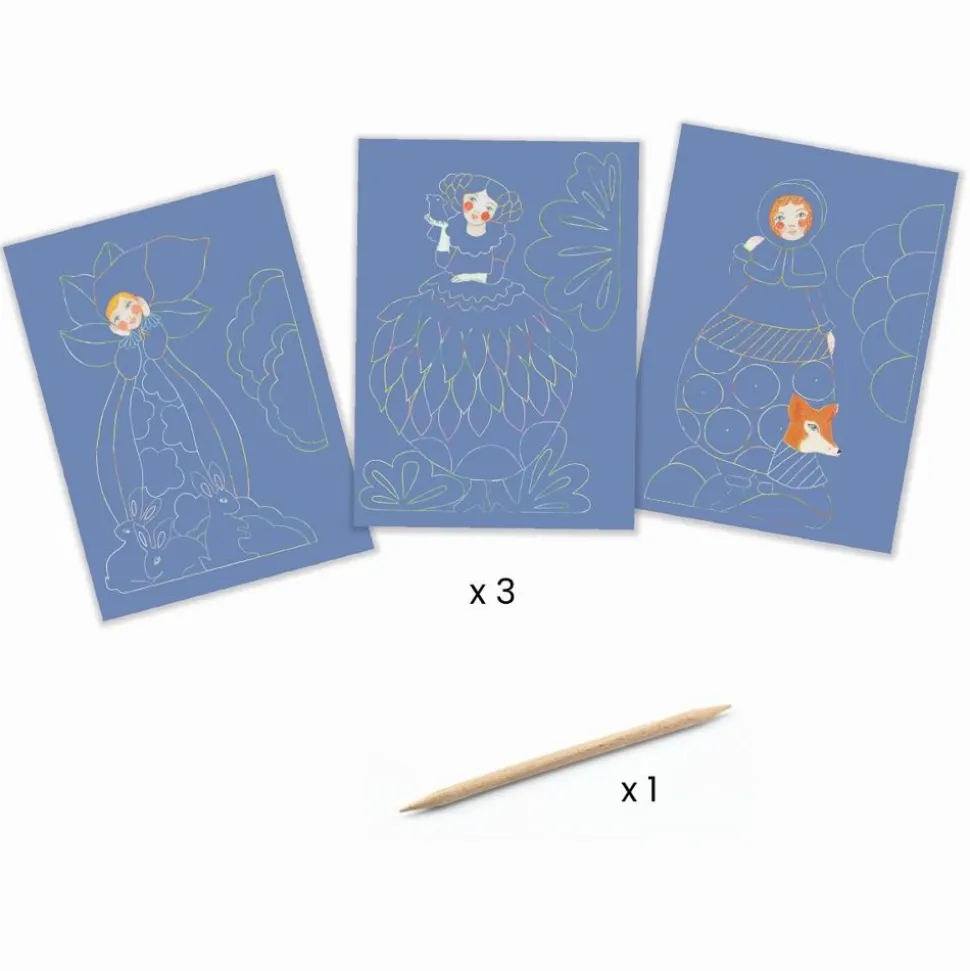 Scratch Kort - Smukke Kjoler