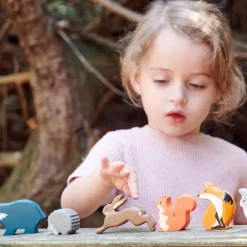 Skovdyr Af Trae, 8 Dele