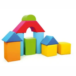 Skumklodser - Byggesæt M. 10 Blokke