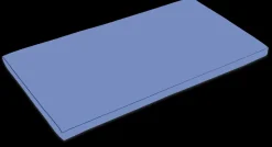 Skummatte - 4 Stk Med Velcro 114X60 Cm