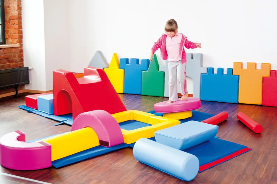 Skummobel - Gymnastikkube 3-7 Ar