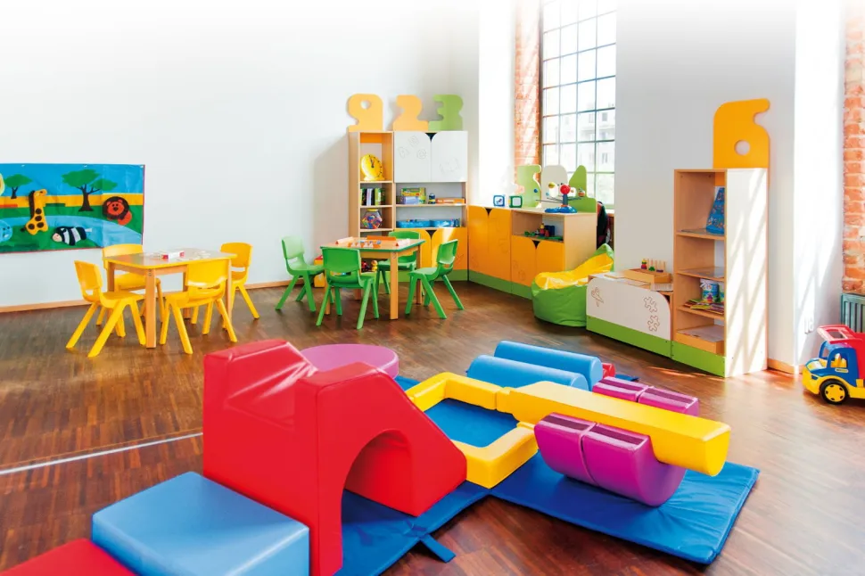 Skummobel - Gymnastikkube 3-7 Ar