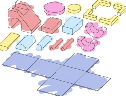 Skummobel - Gymnastikkube Baby/Tumling