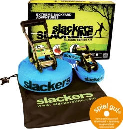 Slackers Slackline Inkl. Hjaelpe Line
