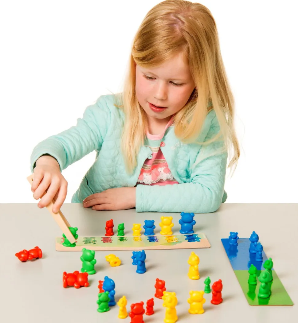 Sorter Bjornene - Lær Om Farve Og Storrelse