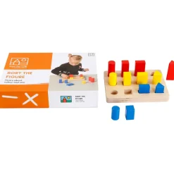 Sorter Figurerne - Lær Om Farve Og Storrelse