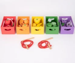 Sorter I Kasser - Grontsager Og Frugter