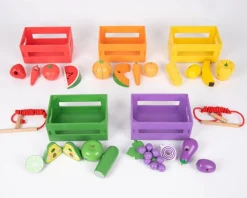 Sorter I Kasser - Grontsager Og Frugter