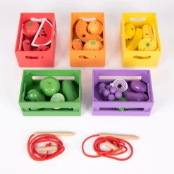 Sorter I Kasser - Grontsager Og Frugter