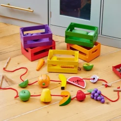 Sorter I Kasser - Grontsager Og Frugter