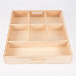 Sorteringsbakke Af Trae, 7 Rum