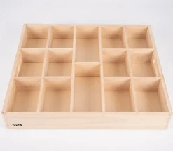 Sorteringsbakke Af Trae, 14 Rum