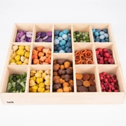 Sorteringsbakke Af Trae, 14 Rum