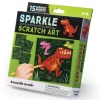 Sparkle Scratch Art - Dinosaurer