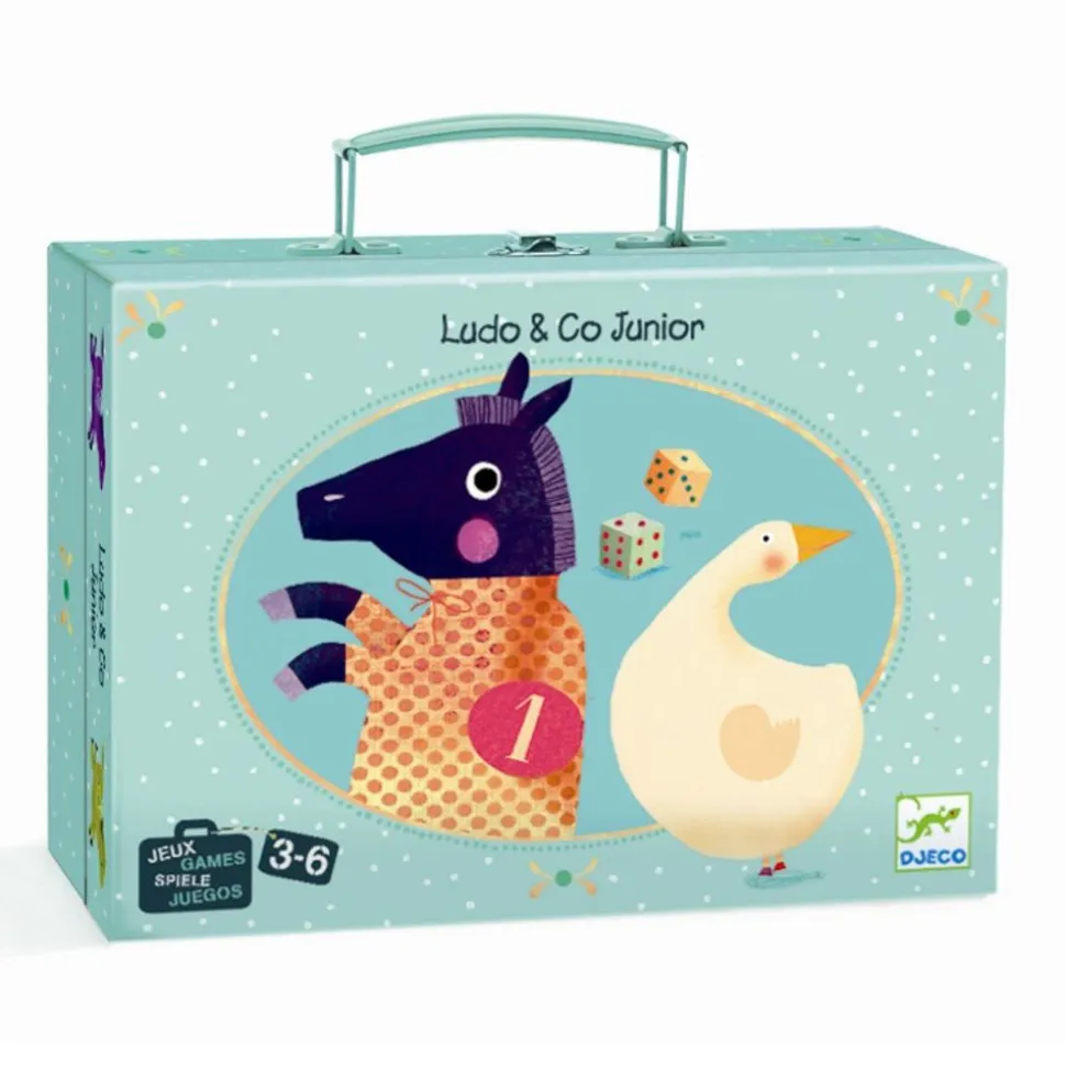 Spilkuffert - Ludo Og Gasespil
