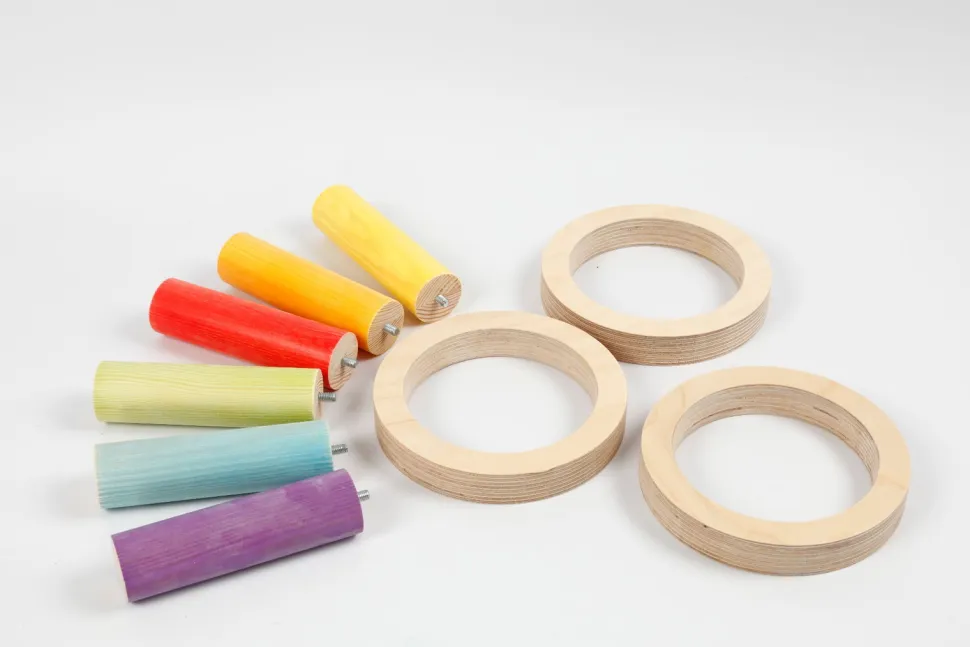 Sr Tilbehør: Ringspil - Regnbue