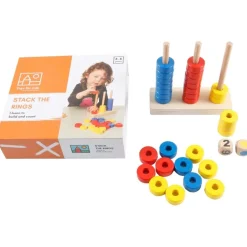 Stabel Ringene - Lær At Bygge Og Taelle