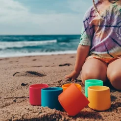 Stablekopper I Silikone - Neon, 6 Stk