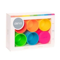 Stablekopper I Silikone - Neon, 6 Stk