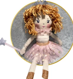 Stofdukke 25 Cm. I Gaveaeske