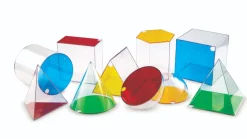 Store Geometriske Former, 10 Stk