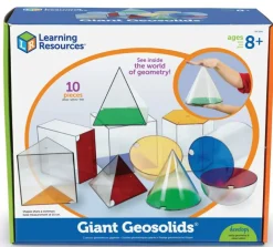 Store Geometriske Former, 10 Stk