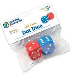 Store Skumterninger, 2 Stk