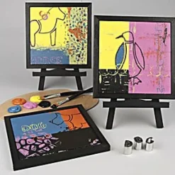 Svaeveramme Med Lærred - 20 X 20 Cm, 1 Stk