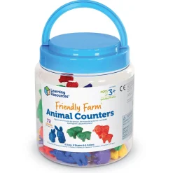 Tael & Sorter - Bondegardsdyr, 72 Dele