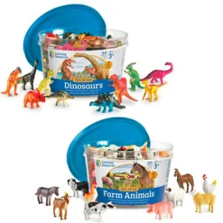 Tael & Sorter - Bondegardsdyr Eller Dinosaurusser