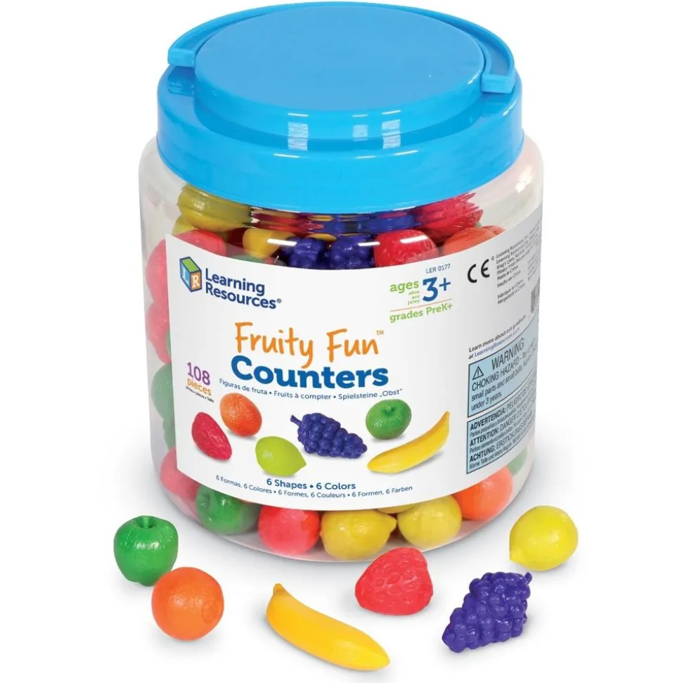 Tael & Sorter - Frugt, 108 Dele